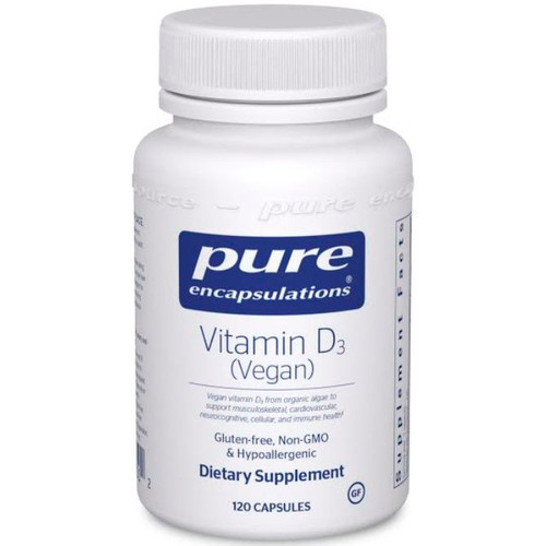 Pure Encapsulations Vitamin D3 (vegan) 120c