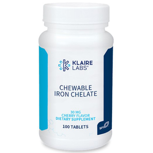 Klaire-SFI Chewable Iron Chelate 100t cherry flavor
