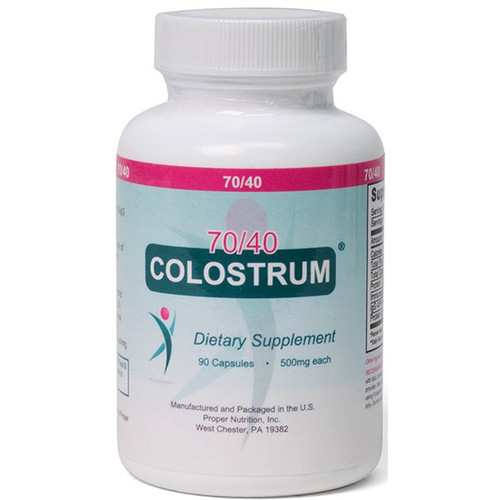 Proper Nutrition Colostrum 70/40 500 MG 90c