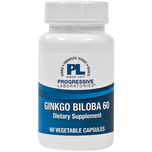 Progressive Labs Ginkgo Biloba 60mg 60c