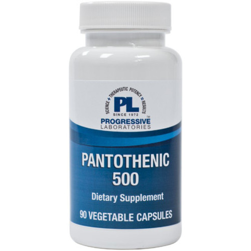Progressive Labs Pantothenic 500 90c