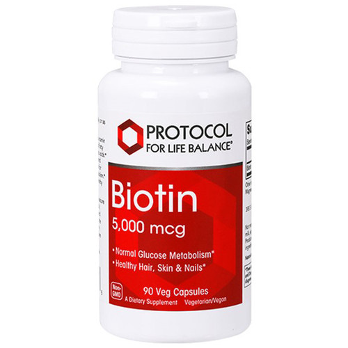 Protocol for Life Balance Biotin 5,000 mcg 90c