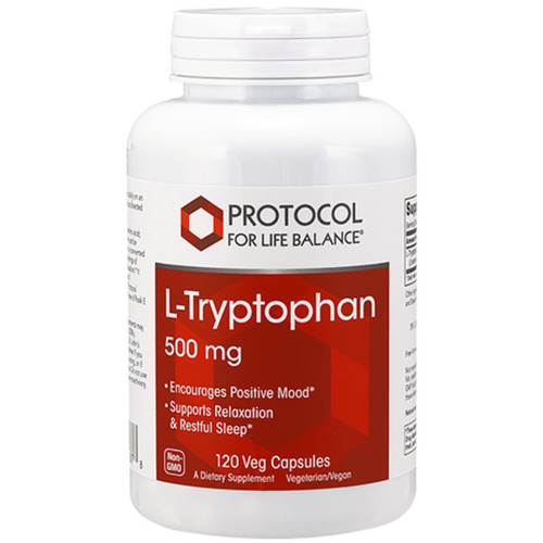 Protocol for Life Balance L-Tryptophan 500mg 120vc