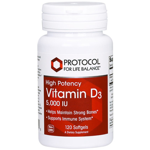 Protocol for Life Balance Vitamin D3 5,000 120sg