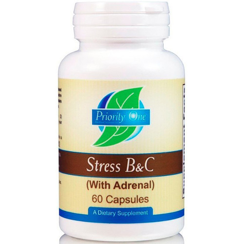 Priority One Stress B & C w/ Adrenal 60c