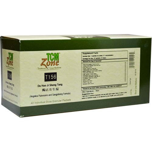 TCM Zone Du Huo Ji Sheng Tang T156G (Angelica Pubescens and Sangjisheng Formula) 42 Packets
