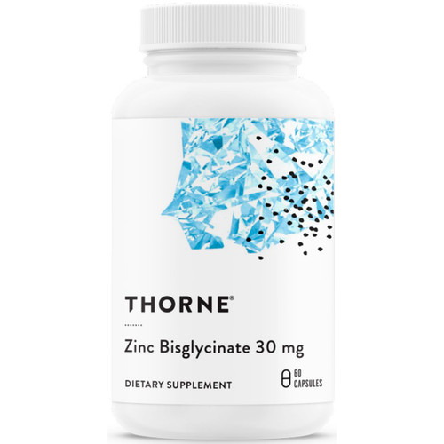 Thorne Zinc Bisglycinate 30mg 60c