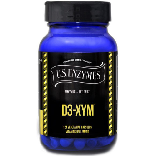U.S Enzymes D3-xym 124 vegetarian capsules