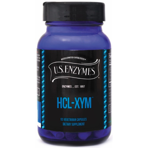 U.S Enzymes HCL-xym 93 vegetarian capsules