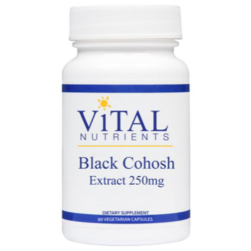 Vital Nutrients Black Cohosh 250mg 60vc