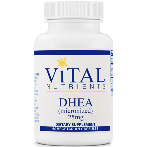 Vital Nutrients DHEA (Micronized) 25mg 60vc