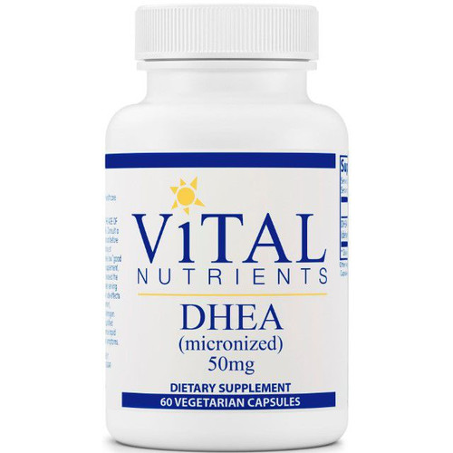 Vital Nutrients DHEA (Micronized) 50mg 60vc