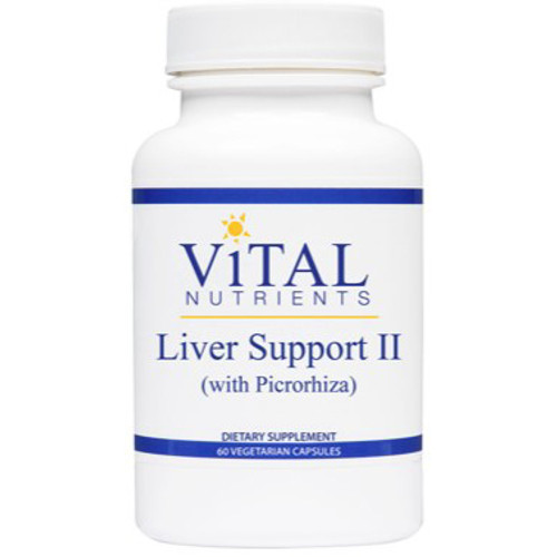 Vital Nutrients Liver Support II (with Picrorhiza) 60vc