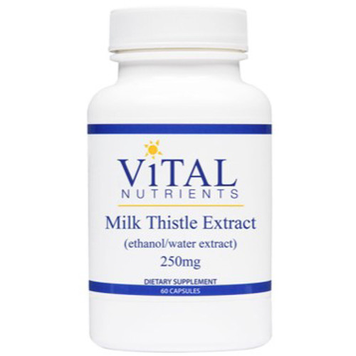 Vital Nutrients Milk Thistle Extract 250mg 60vc