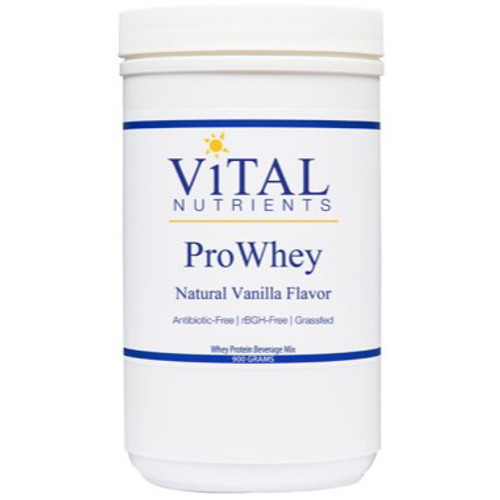 Vital Nutrients ProWhey, Natural Vanilla Flavor Whey Protein 900g