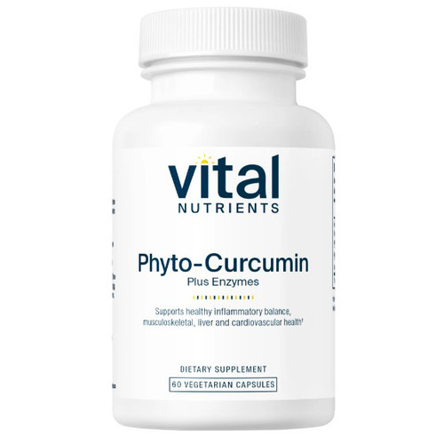 Vital Nutrients Phyto-Curcumin Plus Enzymes front label