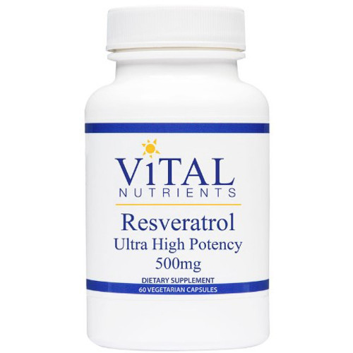 Vital Nutrients Resveratrol 500mg 60vc