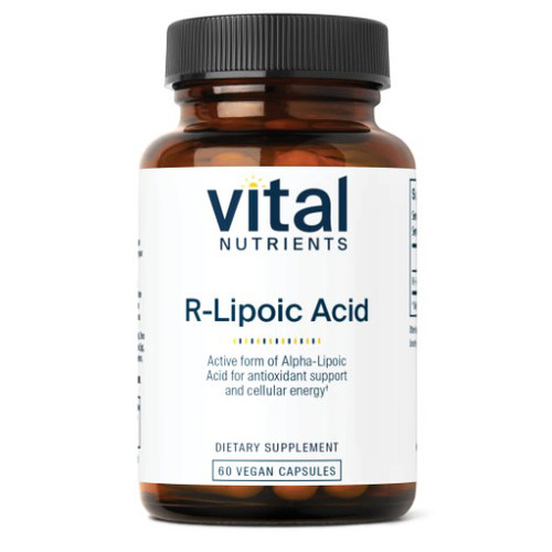 Vital Nutrients R-Lipoic Acid 200mg front label