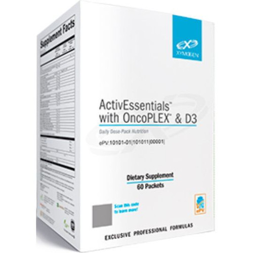 Xymogen ActivEssentials w/OncoPLEX & D3 60 packets