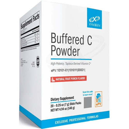 Xymogen Buffered C Powder 20 stick packs