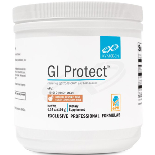 Xymogen GI Protect Peach Sugar & Stevia Free 30 servings