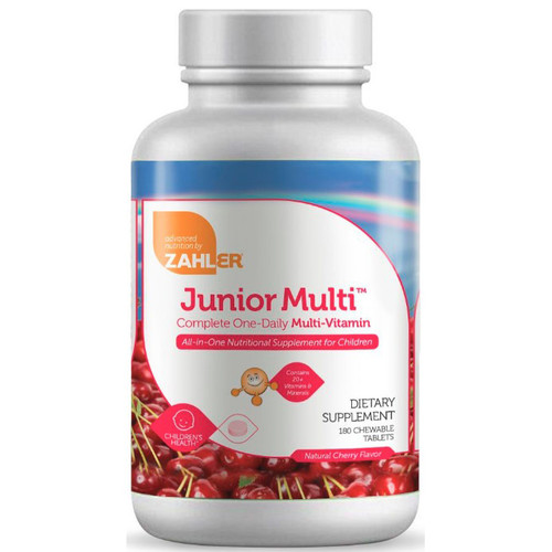 Advanced Nutrition by Zahler Junior Multi-Vitamin 180c