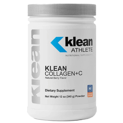 Klean Athlete Klean Collagen + C Powder Berry Flavor 12oz (340g) front label