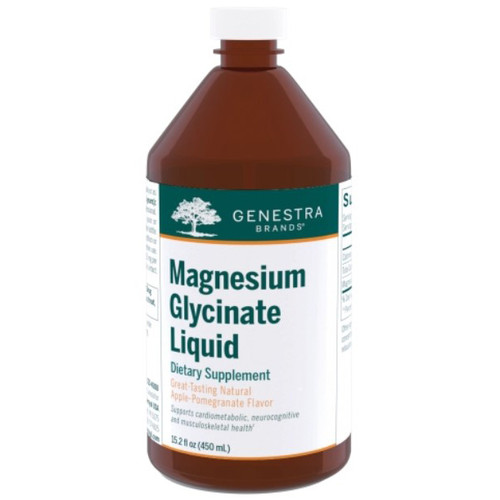 Genestra Magnesium Glycinate Liquid 15.2 oz (450ml)
