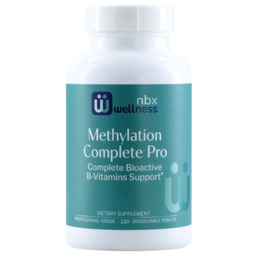 Neurobiologix Methylation Complete Pro 120 Dissolvable Tablets front label