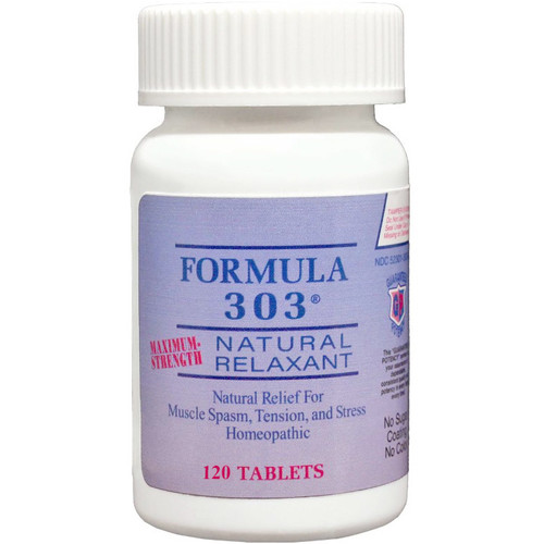 Dee Cee Labs Formula 303 120 Tablets front label