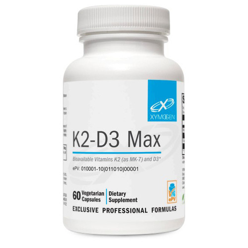 Xymogen K2-D3 Max 60c front label