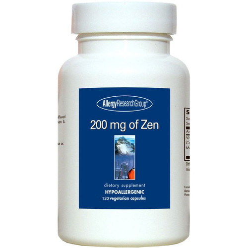 Allergy Research Group 200 mg of Zen front label
