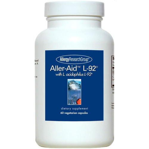 Allergy Research Group Aller-Aid L-92 with L.Acidophilus L-92 60vc