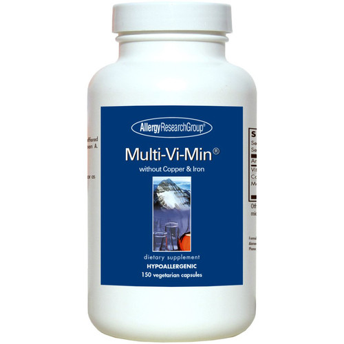 Allergy Research Group Multi-Vi-Min without Copper & Iron 150c