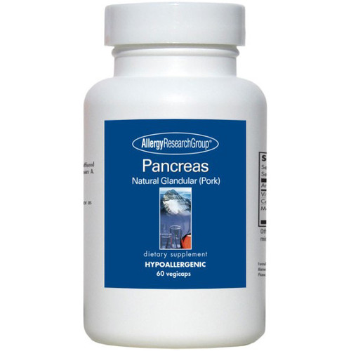 Allergy Research Group Pancreas Pork Natural Glandular 60c