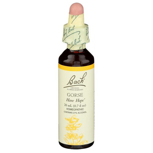 Bach Flower Remedies Gorse 20ml front label