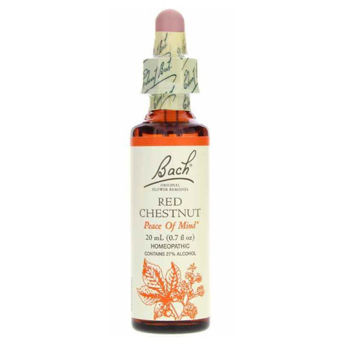 Bach Flower Remedies Red Chestnut 20ml front label