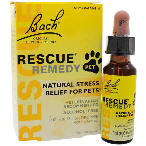 Bach Flower Remedies Rescue Remedy Pet 10ml front label
