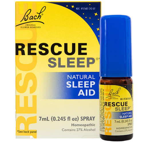 Bach Flower Remedies Rescue Sleep Spray 7ml front label