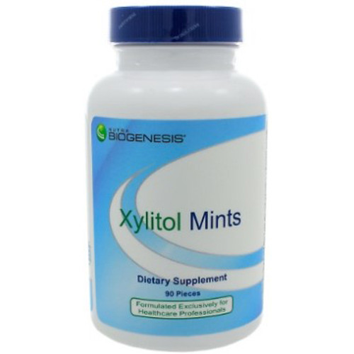 Nutra BioGenesis Xylitol Peppermint Mints 90 Pieces