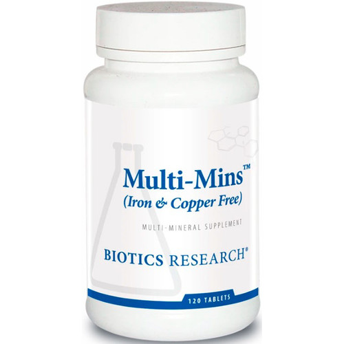 Biotics Multi-Mins (Iron & Copper Free) 120t