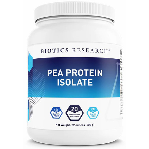 Biotics Pea Protein Isolate 22oz (625g)