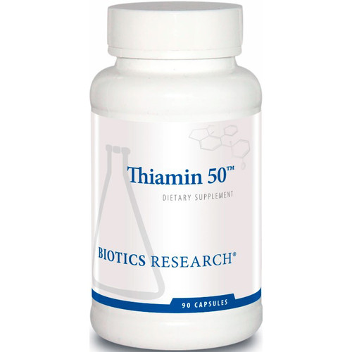 Biotics Thiamin 50 90c