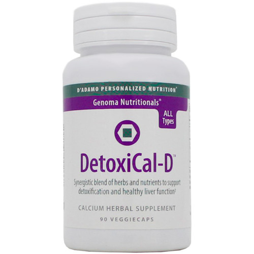 D'Adamo Personalized Nutrition DetoxiCal-D 90c