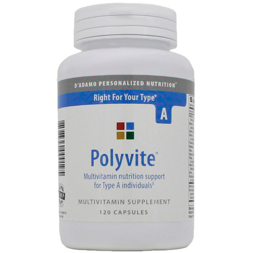 D'Adamo Personalized Nutrition Polyvite Pro Multi-Vitamin (Type A) 120c