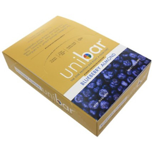 D'Adamo Personalized Nutrition Unibar Blueberry Almond 12 Units