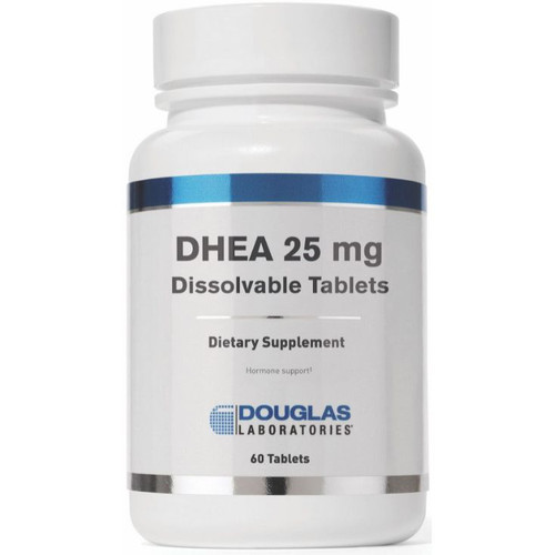 Douglas Laboratories DHEA 25mg Dissolvable/Micronized 60T