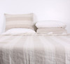 Linen Bed Sheets Q/K - Striped Yarn Dyed Linen