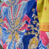 Kantha Tablecloth -Vintage Lightweight Beach Throw Blanket 10