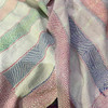 Suzani Vintage Kantha Quilt Cotton Soft Throw Blanket - Stripes - Baby